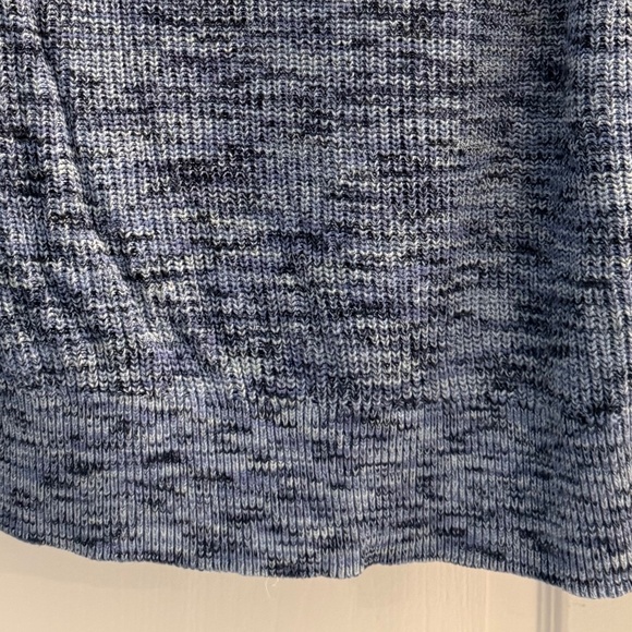 Nic & Zoe Colorway of Blues, Long Sleeve, Scoop Neck Sweater, Large - Picture 5 of 6